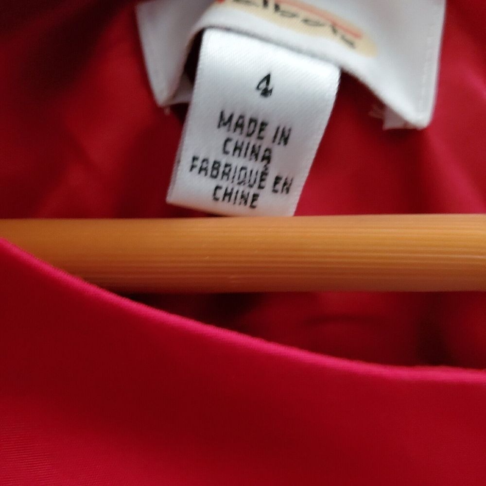 Talbots Dress Women 4 Silk Color Block Sleeveless Lined Office Career Date Night - Picture 5 of 15